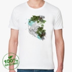 Мужская футболка органик