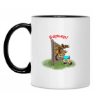 Кружка двухцветная