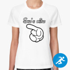 Женская спортивная футболка