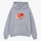 Толстовка худи оверсайз