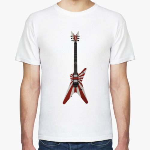 Футболка с принтом Dean Matt Heafy guitar