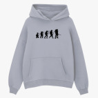 Толстовка худи оверсайз