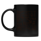 Кружка цветная UV-DTF