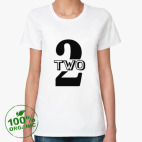 Женская футболка органик