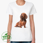 Женская футболка органик