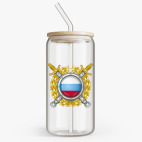 Банка с бамбуковой крышкой