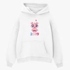 Толстовка худи оверсайз