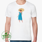 Мужская футболка органик