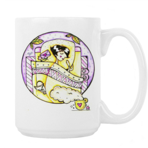 Кружка с принтом Сон