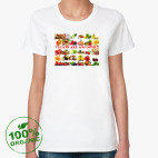 Женская футболка органик