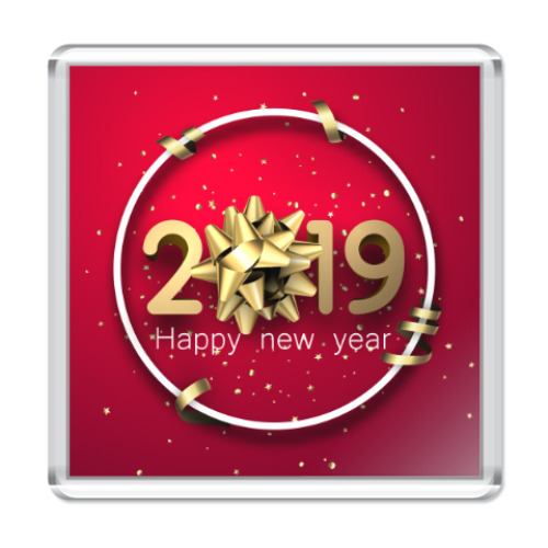 Магнит Новый год 2019