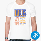 Мужская спортивная футболка