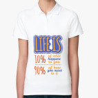 Женская рубашка поло