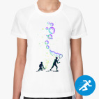 Женская спортивная футболка