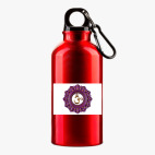 Металлическая бутылка 400 мл UV-DTF