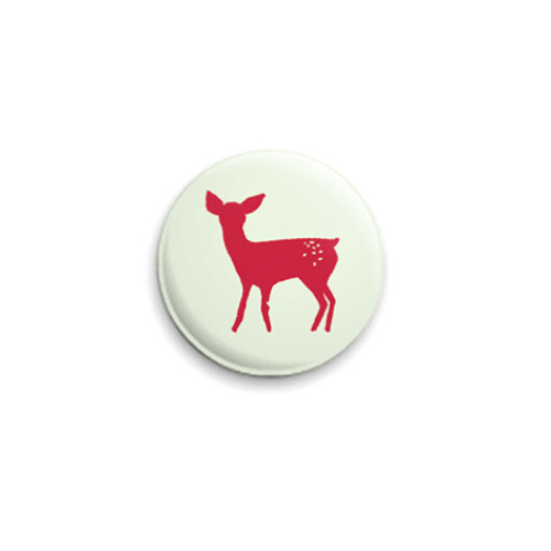 Значок 25мм  Fawn