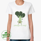 Женская футболка органик