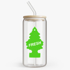 Банка с бамбуковой крышкой