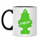 Кружка двухцветная