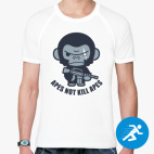 Мужская спортивная футболка