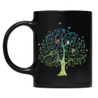 Кружка цветная UV-DTF