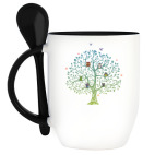 Кружка с ложкой