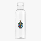 Прозрачная спортивная бутылка