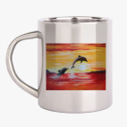 Кружка металлическая