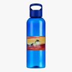 Прозрачная спортивная бутылка