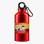 Металлическая бутылка 400 мл UV-DTF