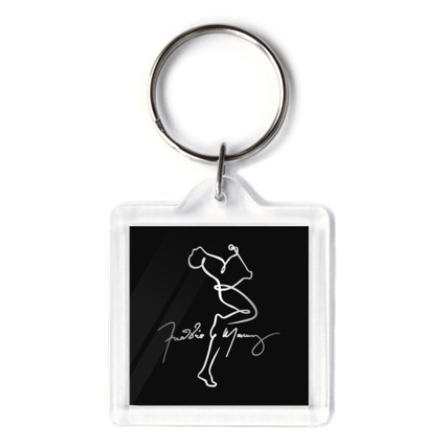 Брелок с принтом Freddie Mercury