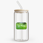 Банка с бамбуковой крышкой