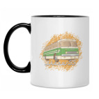 Кружка двухцветная