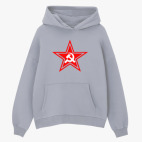 Толстовка худи оверсайз