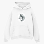 Толстовка худи оверсайз