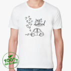 Мужская футболка органик