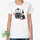 Женская футболка органик