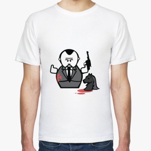 Футболка с принтом Zombie /  God father