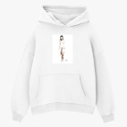 Толстовка худи оверсайз