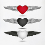 Сердце с крыльями