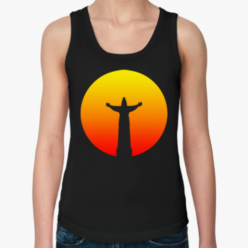 Женская майка с принтом Мать-покровительница