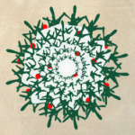 елка, вид сверху!