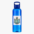 Прозрачная спортивная бутылка