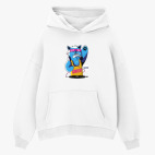 Толстовка худи оверсайз