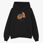 Толстовка худи оверсайз