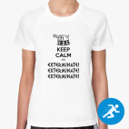 Женская спортивная футболка