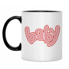 Кружка двухцветная