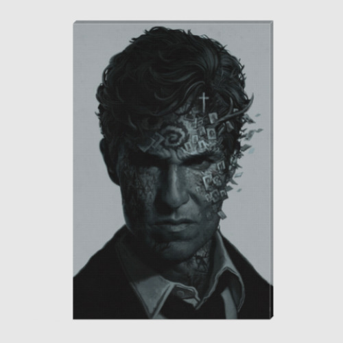 Холст с принтом True Detective. Настоящий детектив.