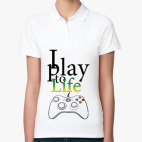 Женская рубашка поло