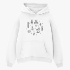 Толстовка худи оверсайз